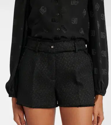 Dolce & Gabbana Wool-blend tweed shorts | Thumbnail 3 Dolce & Gabbana Wool-blend tweed shorts | Thumbnail 3