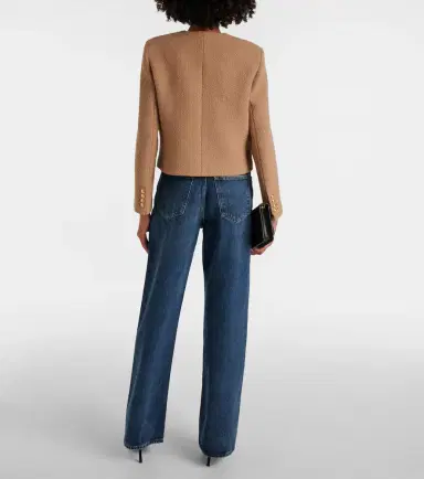 Nili Lotan Paige cropped tweed bouclé jacket | Thumbnail 2 Nili Lotan Paige cropped tweed bouclé jacket | Thumbnail 2