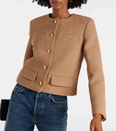 Nili Lotan Paige cropped tweed bouclé jacket | Thumbnail 3 Nili Lotan Paige cropped tweed bouclé jacket | Thumbnail 3
