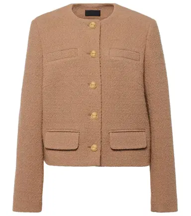 Nili Lotan Paige cropped tweed bouclé jacket | Thumbnail 1 Nili Lotan Paige cropped tweed bouclé jacket | Thumbnail 1