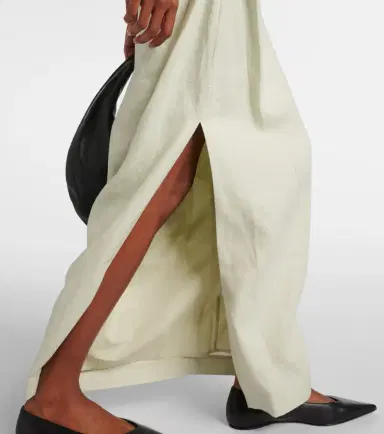 SIR Iris asymmetric linen maxi skirt | Thumbnail 5 SIR Iris asymmetric linen maxi skirt | Thumbnail 5