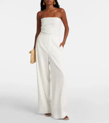 SIR Dorian linen-blend wide-leg pants | Thumbnail 3 SIR Dorian linen-blend wide-leg pants | Thumbnail 3