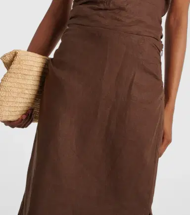 SIR Jerry linen midi skirt | Thumbnail 5 SIR Jerry linen midi skirt | Thumbnail 5