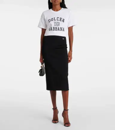 Dolce & Gabbana Logo cotton jersey T-shirt | Thumbnail 3 Dolce & Gabbana Logo cotton jersey T-shirt | Thumbnail 3