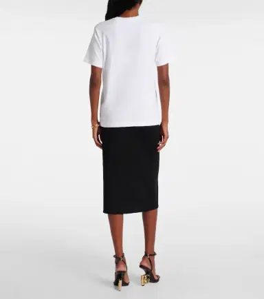 Dolce & Gabbana Logo cotton jersey T-shirt | Thumbnail 4 Dolce & Gabbana Logo cotton jersey T-shirt | Thumbnail 4