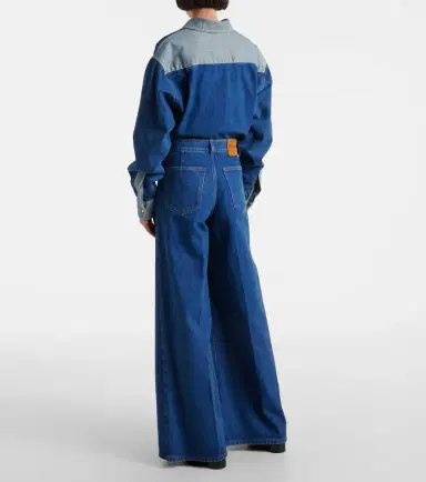 Marni Logo wide-leg jeans | Thumbnail 2 Marni Logo wide-leg jeans | Thumbnail 2