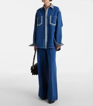 Marni Logo wide-leg jeans | Thumbnail 6 Marni Logo wide-leg jeans | Thumbnail 6