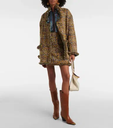 Etro Tweed miniskirt | Thumbnail 3 Etro Tweed miniskirt | Thumbnail 3
