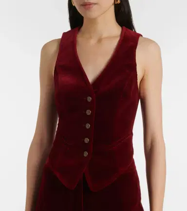 Etro Cotton velvet vest | Thumbnail 4 Etro Cotton velvet vest | Thumbnail 4