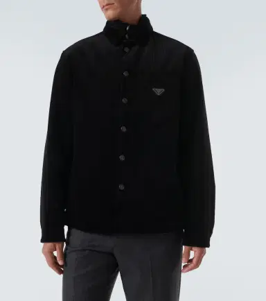 Prada Cotton corduroy overshirt | Thumbnail 5 Prada Cotton corduroy overshirt | Thumbnail 5