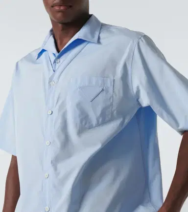 Prada Cotton poplin shirt | Thumbnail 3 Prada Cotton poplin shirt | Thumbnail 3