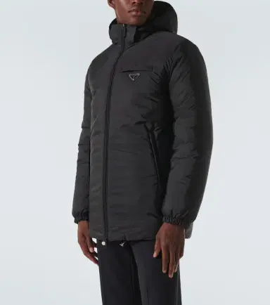 Prada Re-Nylon padded coat | Thumbnail 2 Prada Re-Nylon padded coat | Thumbnail 2