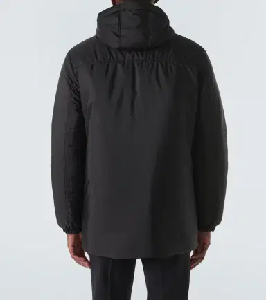 Prada Re-Nylon padded coat | Thumbnail 4 Prada Re-Nylon padded coat | Thumbnail 4
