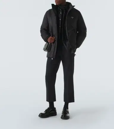 Prada Re-Nylon padded coat | Thumbnail 5 Prada Re-Nylon padded coat | Thumbnail 5