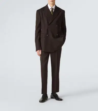 Prada Virgin wool gabardine blazer | Thumbnail 3 Prada Virgin wool gabardine blazer | Thumbnail 3