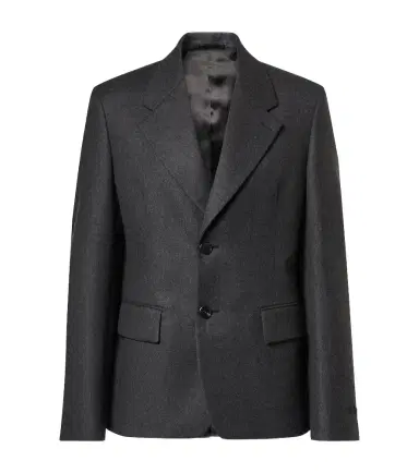 Prada Single-breasted wool blazer | Thumbnail 1 Prada Single-breasted wool blazer | Thumbnail 1