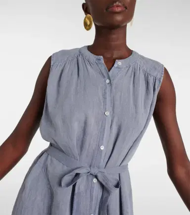 Velvet Luna linen maxi dress | Thumbnail 3 Velvet Luna linen maxi dress | Thumbnail 3