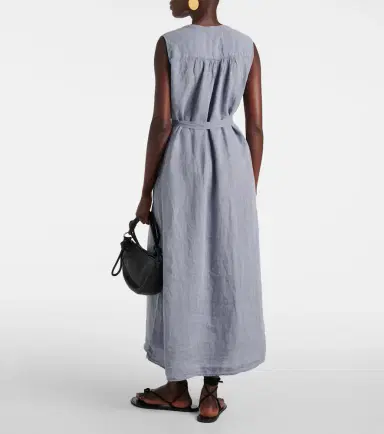 Velvet Luna linen maxi dress | Thumbnail 4 Velvet Luna linen maxi dress | Thumbnail 4