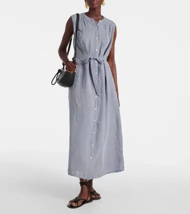 Velvet Luna linen maxi dress | Thumbnail 5 Velvet Luna linen maxi dress | Thumbnail 5