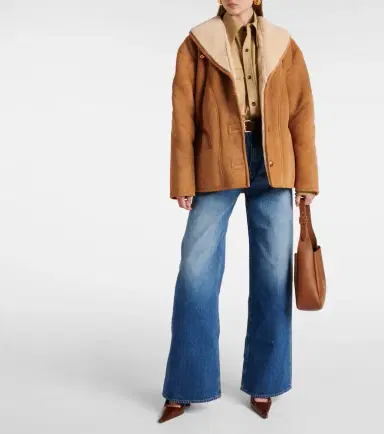 Blaze Milano Blazé Milano Tatoosh shearling-lined suede jacket | Thumbnail 2 Blaze Milano Blazé Milano Tatoosh shearling-lined suede jacket | Thumbnail 2