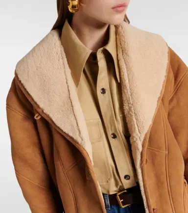 Blaze Milano Blazé Milano Tatoosh shearling-lined suede jacket | Thumbnail 6 Blaze Milano Blazé Milano Tatoosh shearling-lined suede jacket | Thumbnail 6