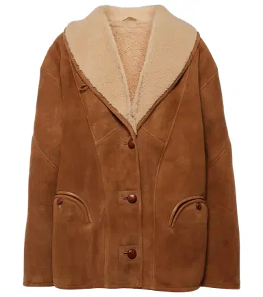 Blaze Milano Blazé Milano Tatoosh shearling-lined suede jacket | Thumbnail 1 Blaze Milano Blazé Milano Tatoosh shearling-lined suede jacket | Thumbnail 1