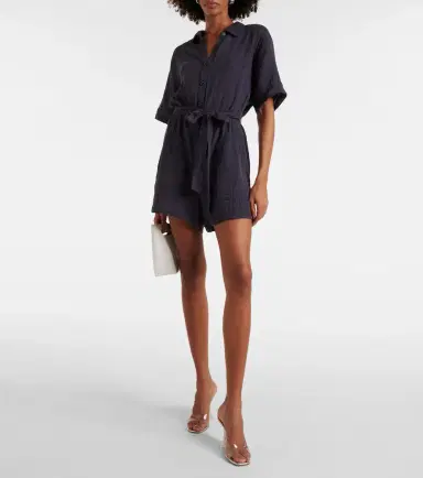 Velvet Dane belted romper | Thumbnail 5 Velvet Dane belted romper | Thumbnail 5