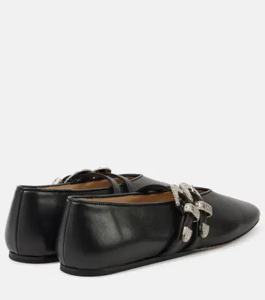 Le Monde Béryl Le Monde Béryl Claudia leather ballet flats | Thumbnail 3 Le Monde Béryl Le Monde Béryl Claudia leather ballet flats | Thumbnail 3