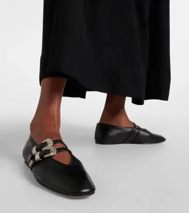 Le Monde Béryl Le Monde Béryl Claudia leather ballet flats | Thumbnail 5 Le Monde Béryl Le Monde Béryl Claudia leather ballet flats | Thumbnail 5