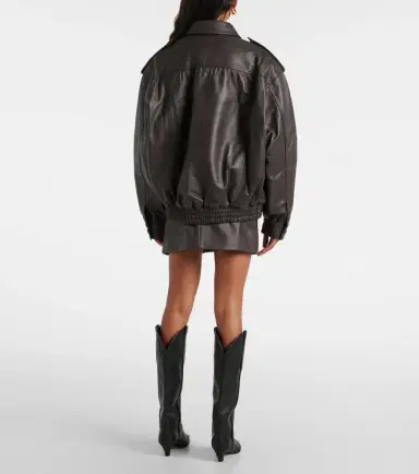 Blaze Milano Blazé Milano Charlie leather bomber jacket | Thumbnail 5 Blaze Milano Blazé Milano Charlie leather bomber jacket | Thumbnail 5
