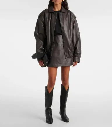 Blaze Milano Blazé Milano Charlie leather bomber jacket | Thumbnail 6 Blaze Milano Blazé Milano Charlie leather bomber jacket | Thumbnail 6