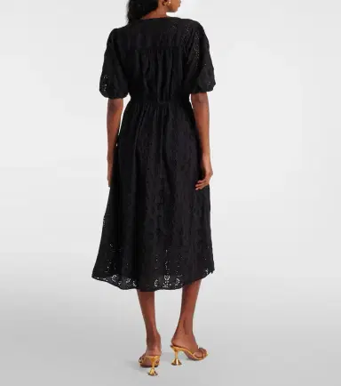 Velvet Rorio embroidered cotton midi dress | Thumbnail 3 Velvet Rorio embroidered cotton midi dress | Thumbnail 3
