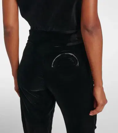 Blaze Milano Blazé Milano Afterglow high-rise velvet slim pants | Thumbnail 6 Blaze Milano Blazé Milano Afterglow high-rise velvet slim pants | Thumbnail 6