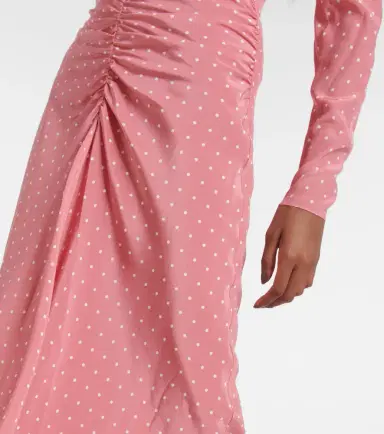 Alessandra Rich Polka-dot silk maxi dress | Thumbnail 5 Alessandra Rich Polka-dot silk maxi dress | Thumbnail 5