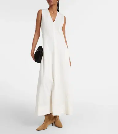 Toteme Cotton-blend maxi dress | Thumbnail 3 Toteme Cotton-blend maxi dress | Thumbnail 3
