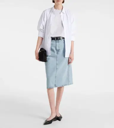 Toteme Denim midi skirt | Thumbnail 5 Toteme Denim midi skirt | Thumbnail 5