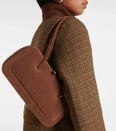 Aesther Ekme Lagune Mini suede shoulder bag | Thumbnail 6 Aesther Ekme Lagune Mini suede shoulder bag | Thumbnail 6