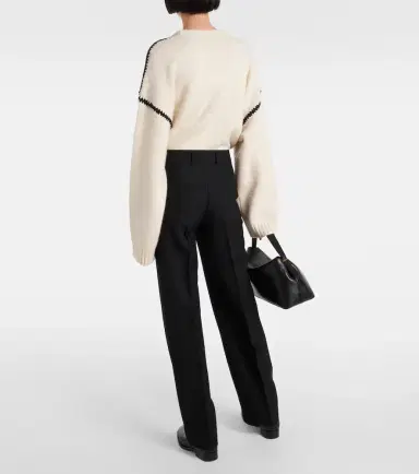 Toteme High-rise straight pants | Thumbnail 6 Toteme High-rise straight pants | Thumbnail 6