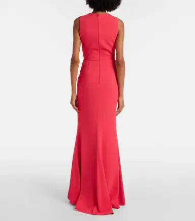 Elie Saab Gathered embellished cady gown | Thumbnail 4 Elie Saab Gathered embellished cady gown | Thumbnail 4