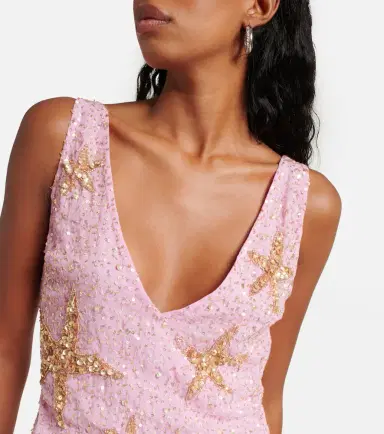 Rixo Christabel sequined minidress | Thumbnail 2 Rixo Christabel sequined minidress | Thumbnail 2