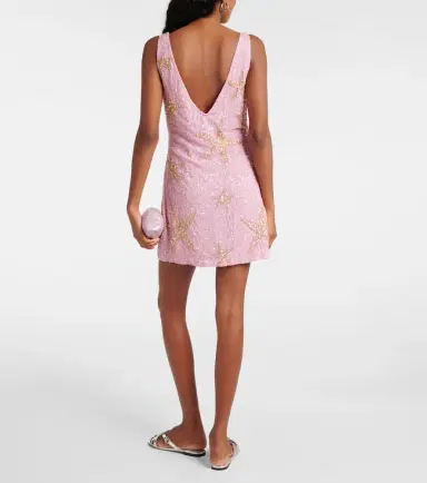 Rixo Christabel sequined minidress | Thumbnail 3 Rixo Christabel sequined minidress | Thumbnail 3