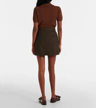 Ami Paris Wool flannel miniskirt | Thumbnail 3 Ami Paris Wool flannel miniskirt | Thumbnail 3