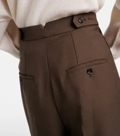 Ami Paris Virgin wool straight-leg pants | Thumbnail 4 Ami Paris Virgin wool straight-leg pants | Thumbnail 4