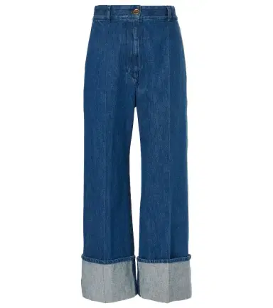 Patou Cropped wide-leg jeans | Thumbnail 1 Patou Cropped wide-leg jeans | Thumbnail 1