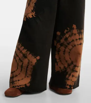 Alanui Printed cotton wide-leg pants | Thumbnail 3 Alanui Printed cotton wide-leg pants | Thumbnail 3