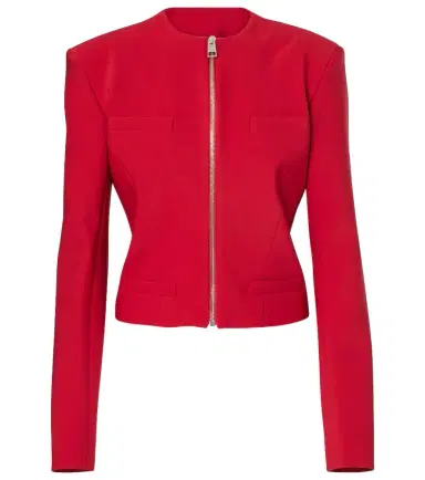 The Attico Crêpe jacket | Thumbnail 1 The Attico Crêpe jacket | Thumbnail 1