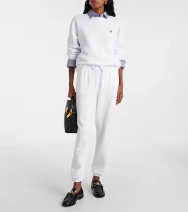 Polo Ralph Lauren Logo cotton fleece sweatpants | Thumbnail 4 Polo Ralph Lauren Logo cotton fleece sweatpants | Thumbnail 4