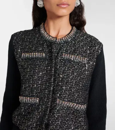 Giambattista Valli Sequined wool cardigan | Thumbnail 4 Giambattista Valli Sequined wool cardigan | Thumbnail 4