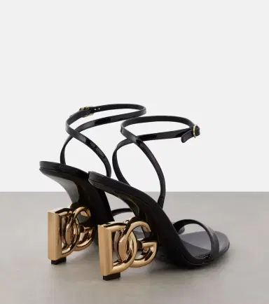 Dolce & Gabbana Keira logo patent leather sandals | Thumbnail 2 Dolce & Gabbana Keira logo patent leather sandals | Thumbnail 2