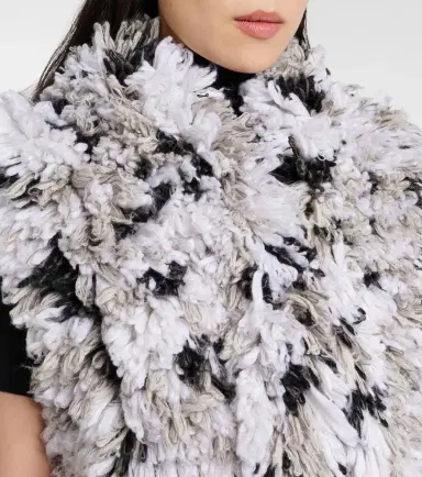 Alaïa Alaïa Lynx faux shearling jacquard vest | Thumbnail 5 Alaïa Alaïa Lynx faux shearling jacquard vest | Thumbnail 5